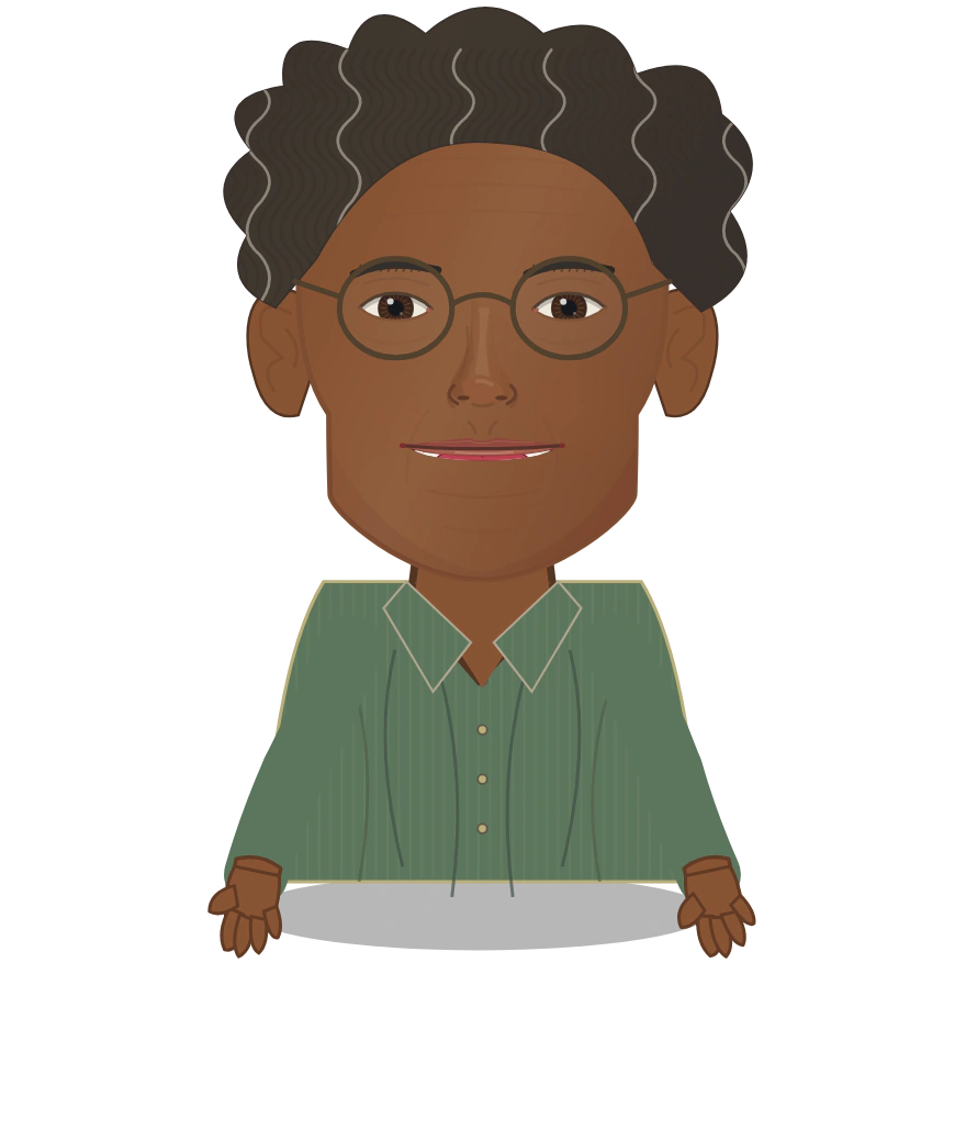Illustrated Audre Lorde cast design