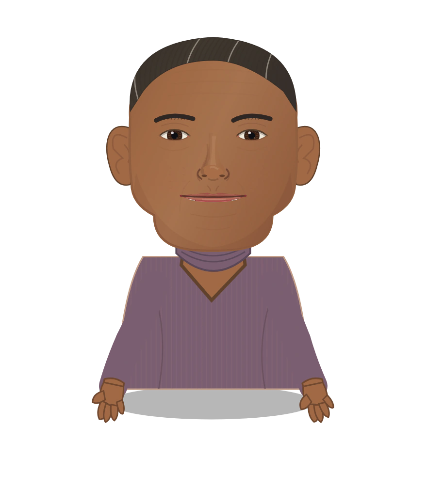 Illustrated bell hooks cast design
