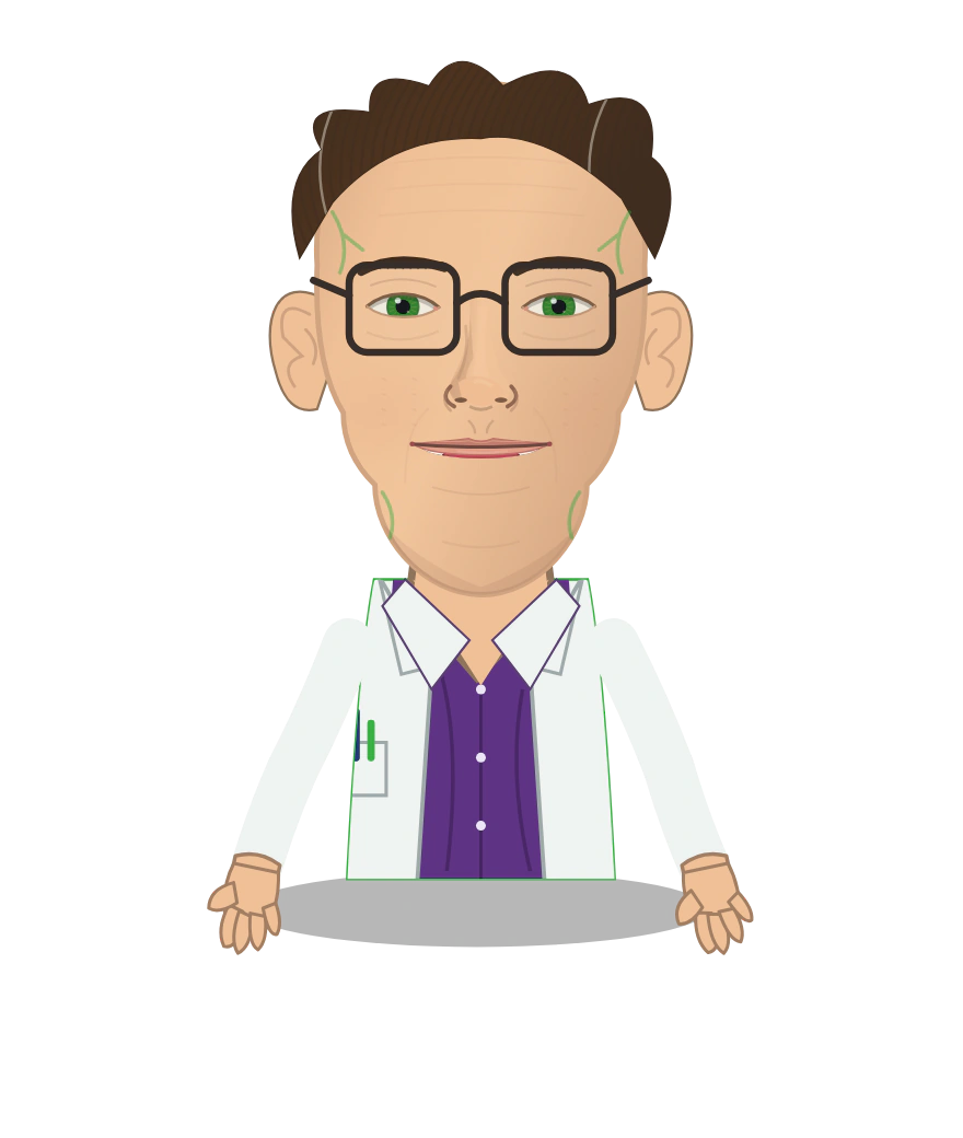 Illustrated Bruce Banner cast design