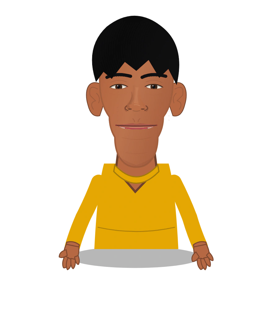 Illustrated Bruce Lee cast design