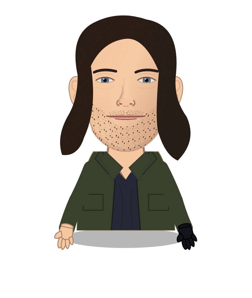 Illustrated Bucky Barnes cast design