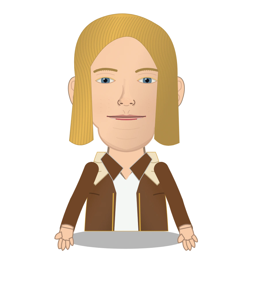 Illustrated Carol Danvers cast design