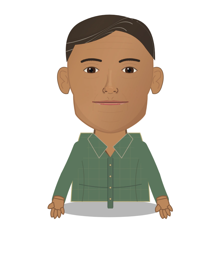 Illustrated César Chávez cast design