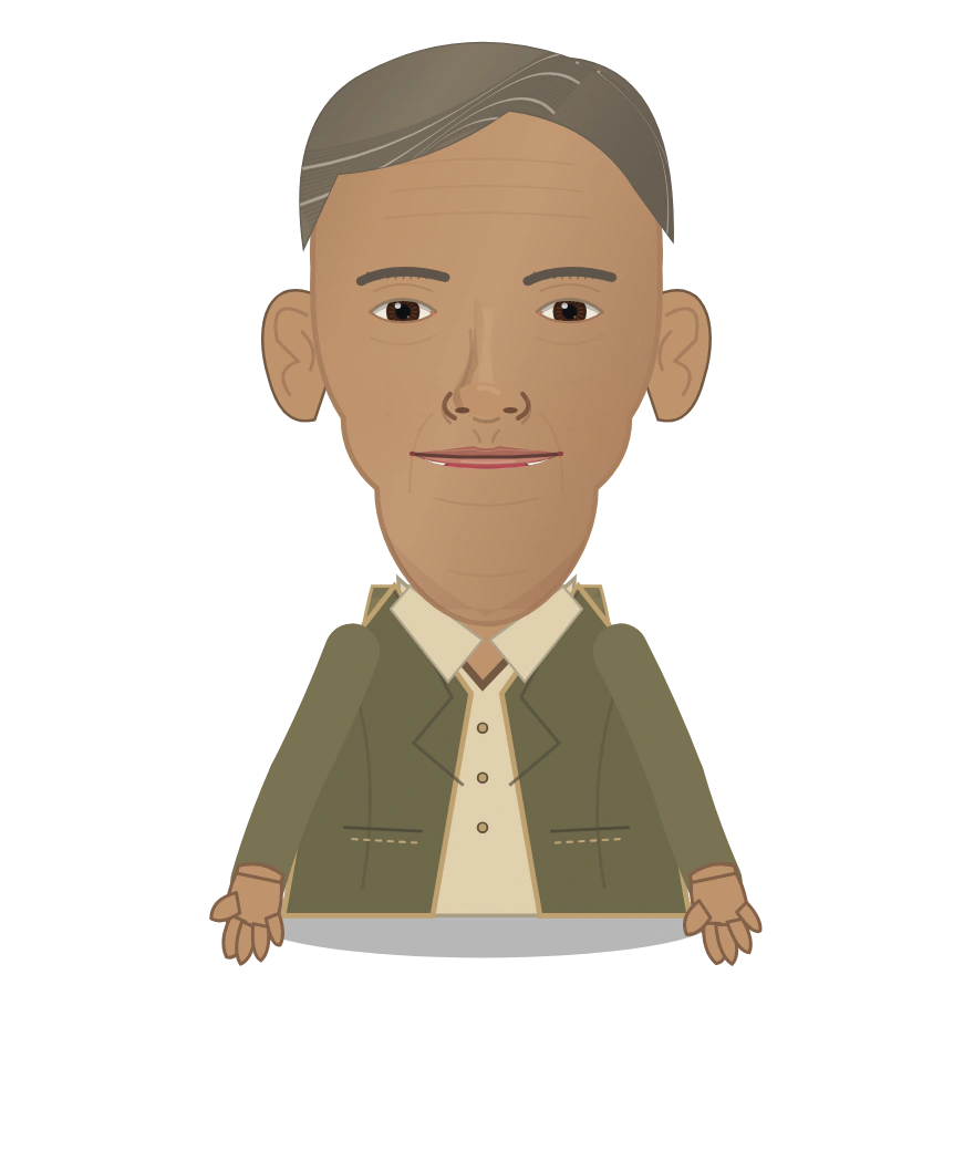 Illustrated Edward Said cast design