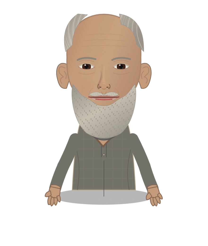 Illustrated Epictetus cast design