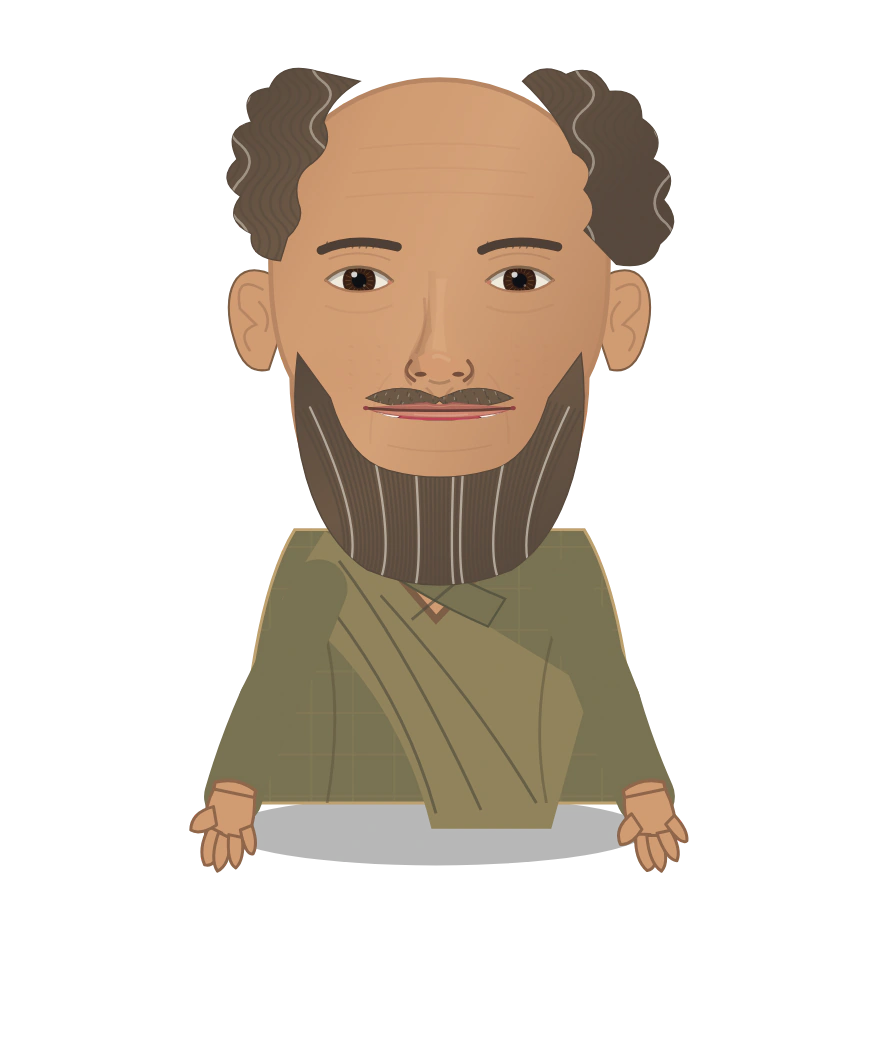 Illustrated Epicurus cast design