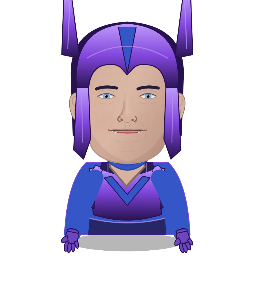 Illustrated Galactus cast design