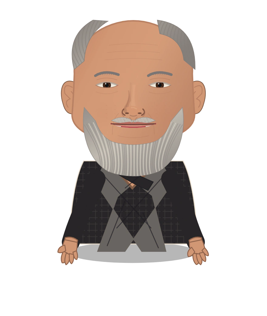 Illustrated Galileo Galilei cast design