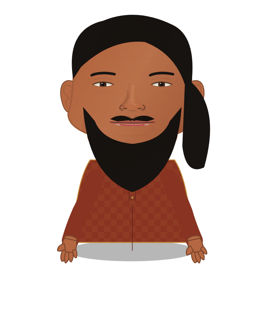 Illustrated Genghis Khan cast design