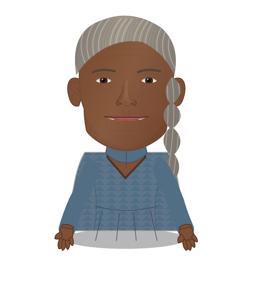 Illustrated Harriet Tubman cast design