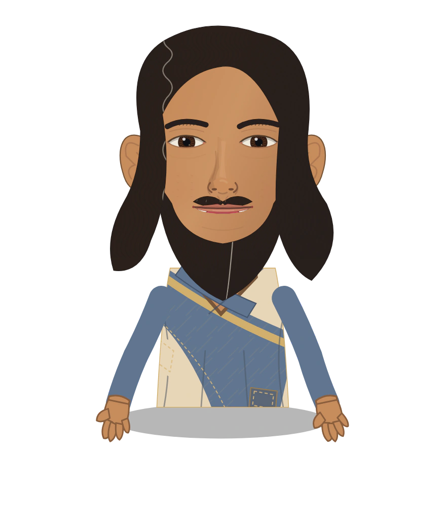 Illustrated Ibn Sina (Avicenna) cast design