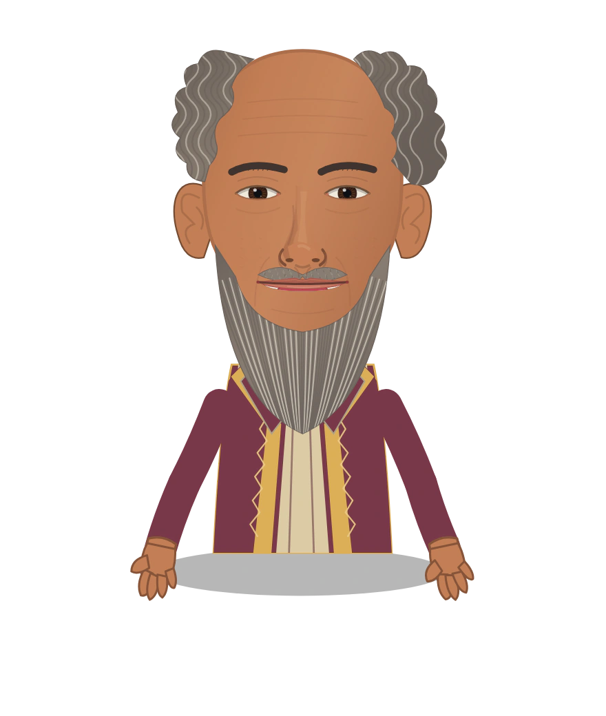 Illustrated Idris of Cordoba cast design