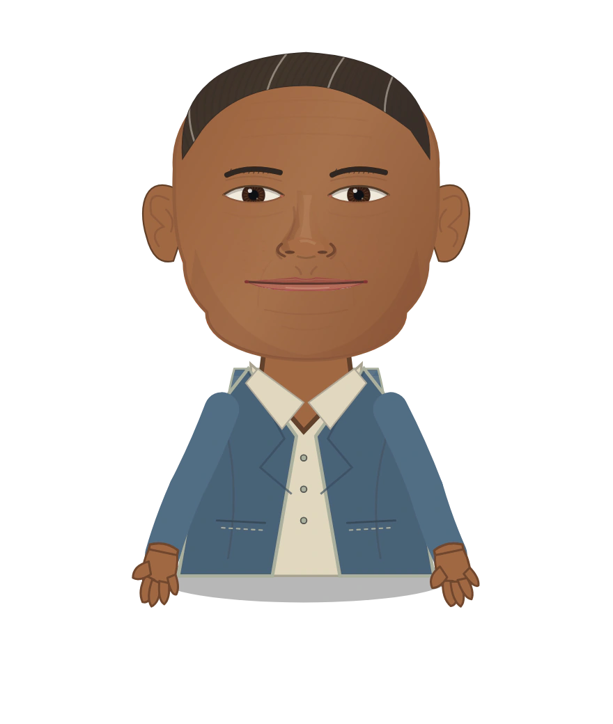 Illustrated James Baldwin cast design