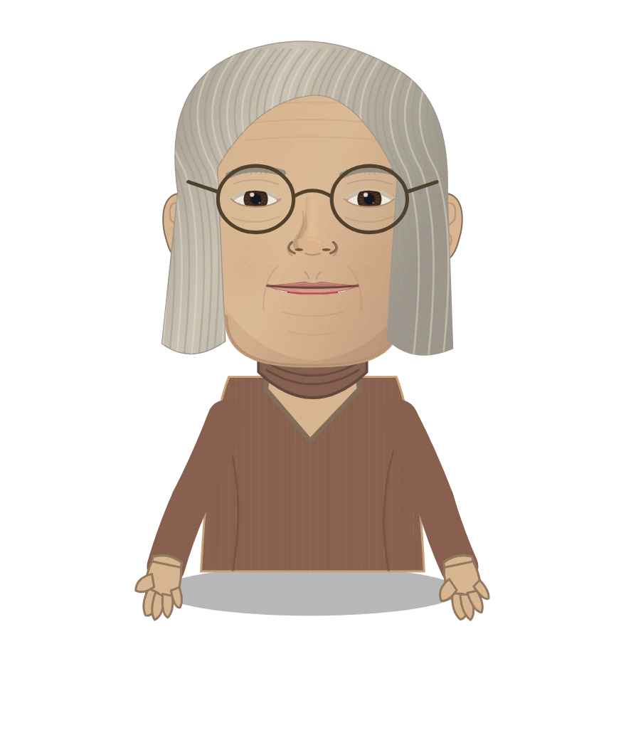 Illustrated Jane Jacobs cast design