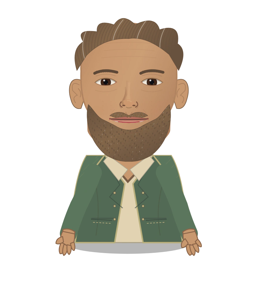 Illustrated Jean Valjean cast design