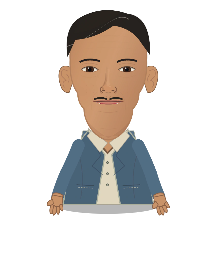 Illustrated José Rizal cast design