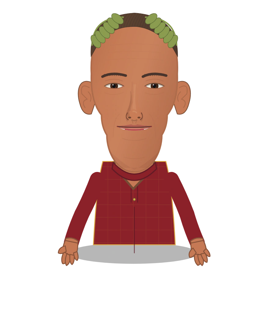 Illustrated Julius Caesar cast design