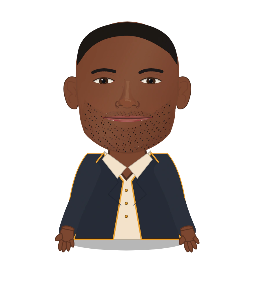 Illustrated Kai Mercer cast design