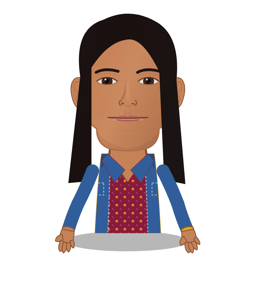 Illustrated Kamala Khan cast design