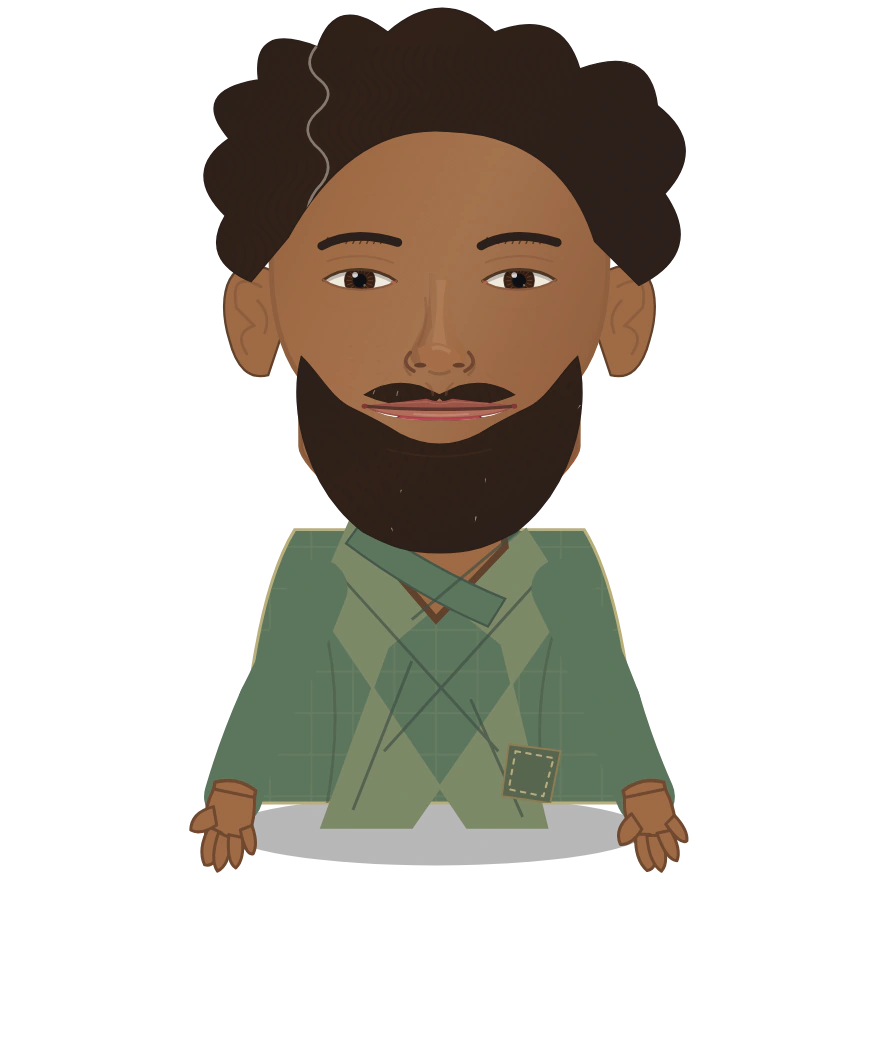 Illustrated Koro of the Highland Ditches cast design
