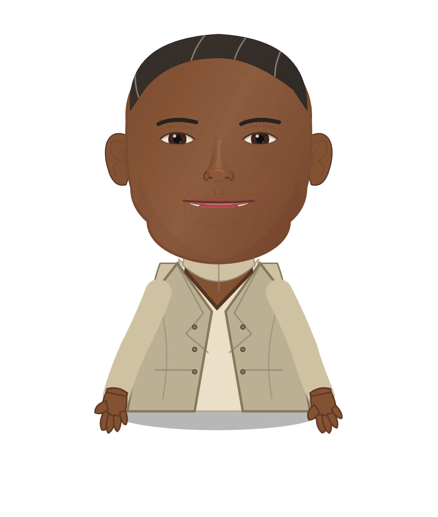 Illustrated Kwame Nkrumah cast design