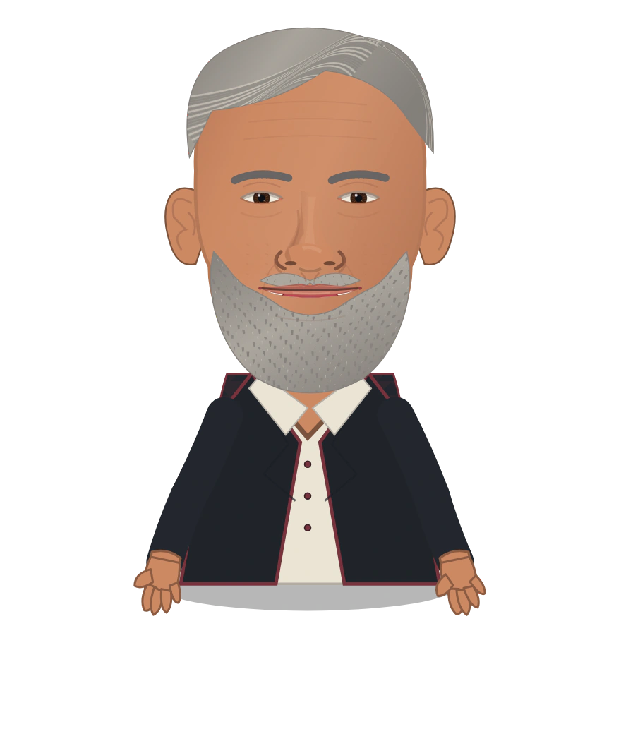 Illustrated Louis Pasteur cast design