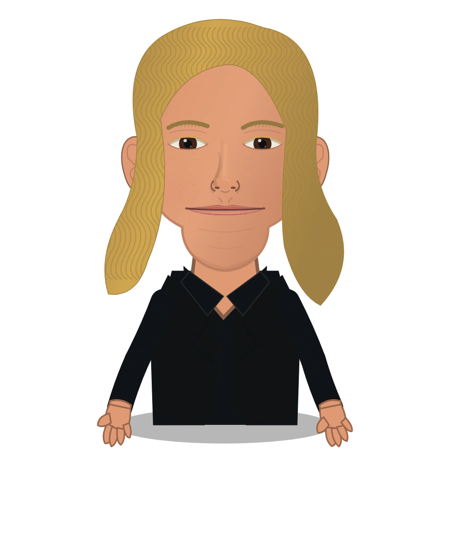 Illustrated Madonna cast design