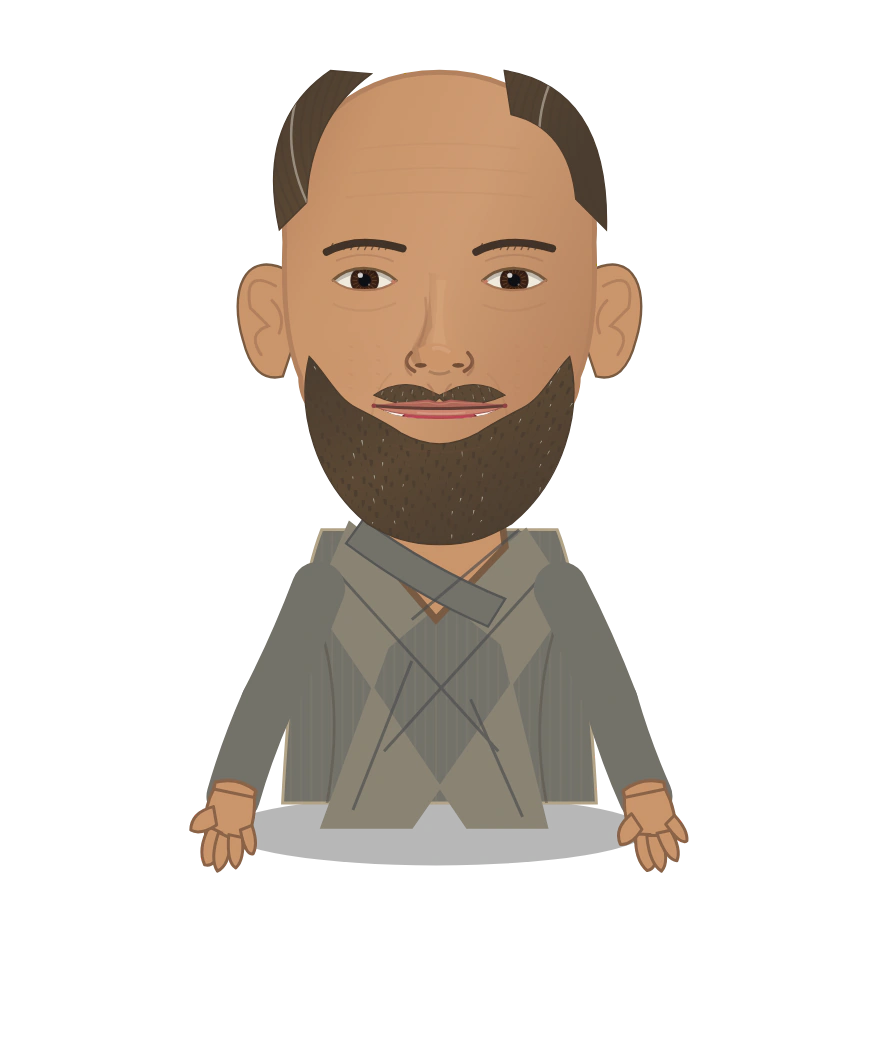 Illustrated Moses Maimonides cast design