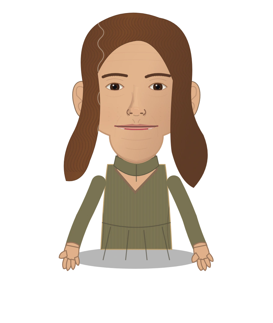 Illustrated Mary Wollstonecraft cast design