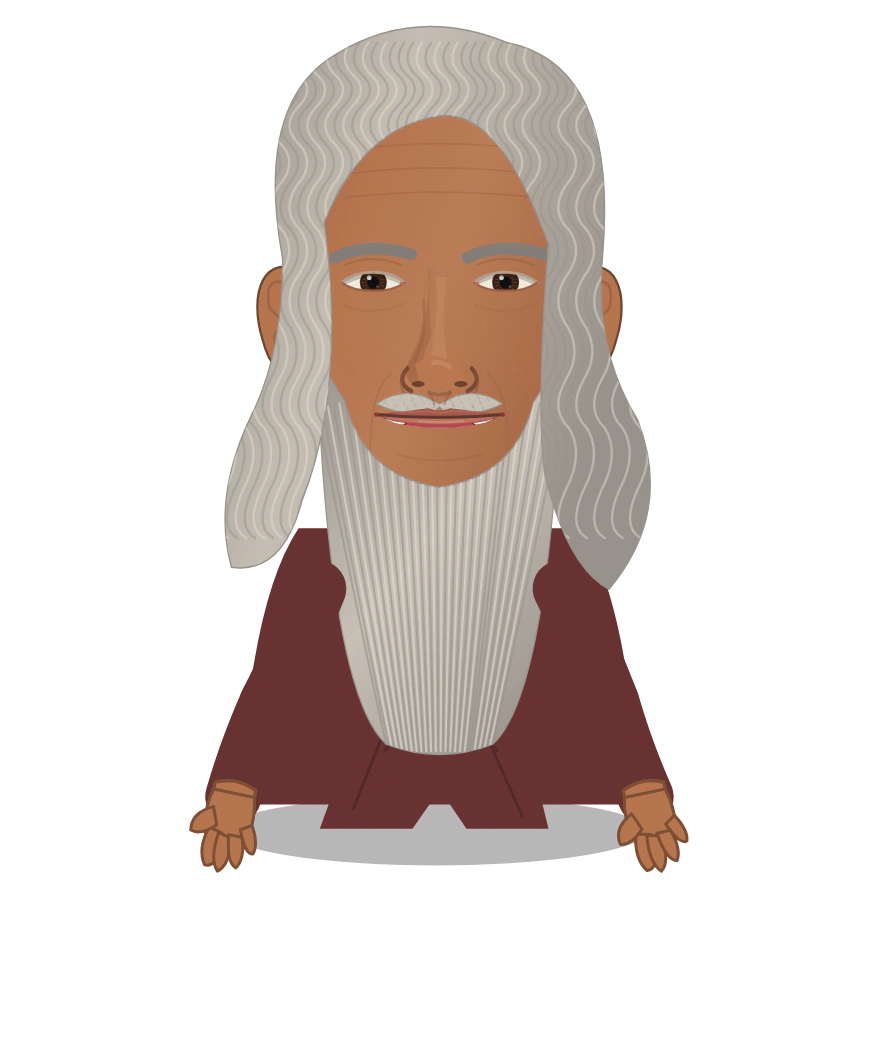 Illustrated Moses cast design