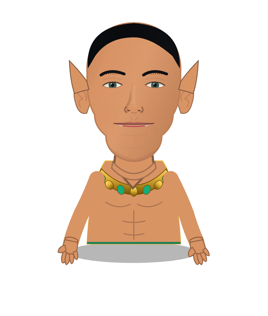 Illustrated Namor cast design