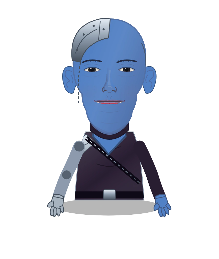 Illustrated Nebula cast design
