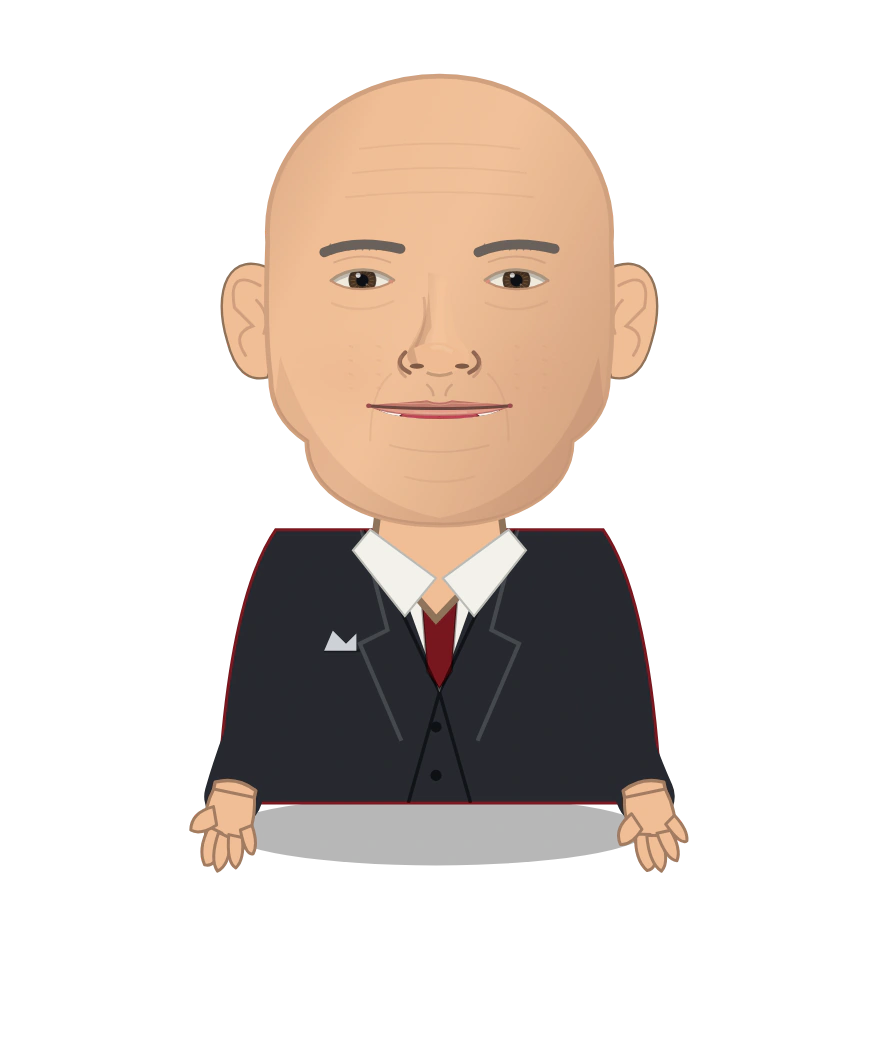 Illustrated Obadiah Stane cast design