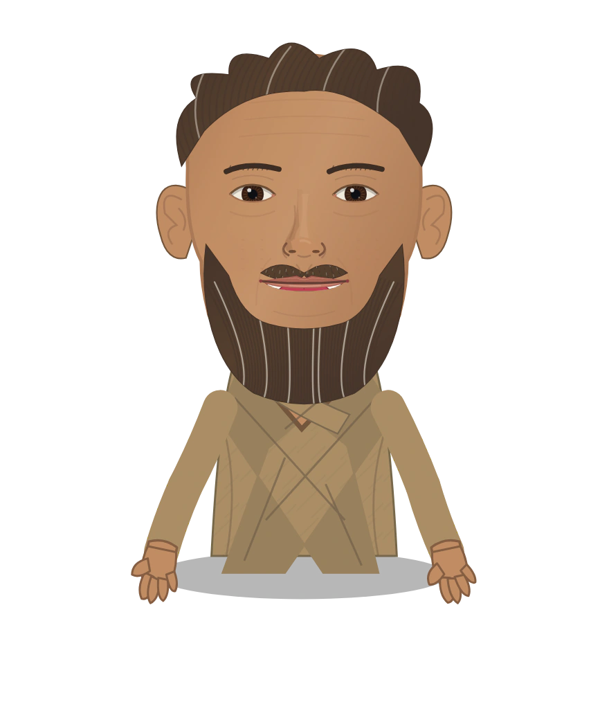 Illustrated Odysseus of Ithaca cast design