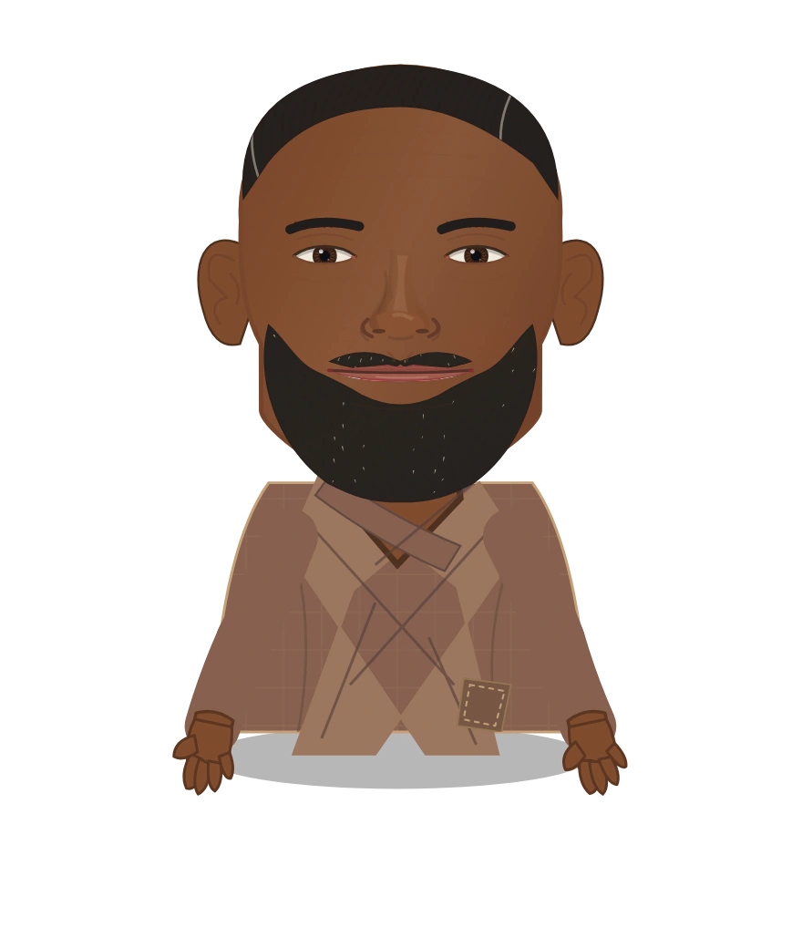 Illustrated Okonkwo cast design