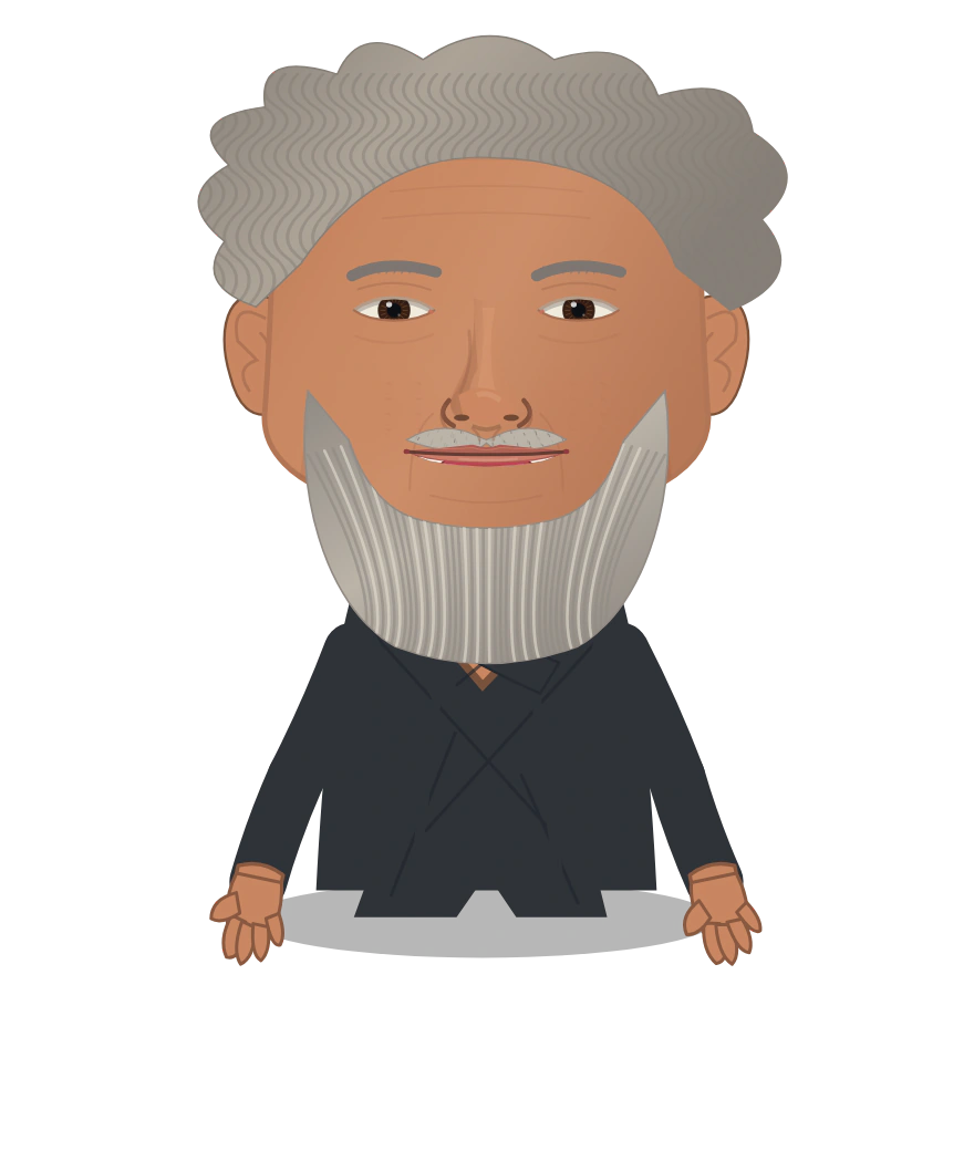 Illustrated Plato cast design