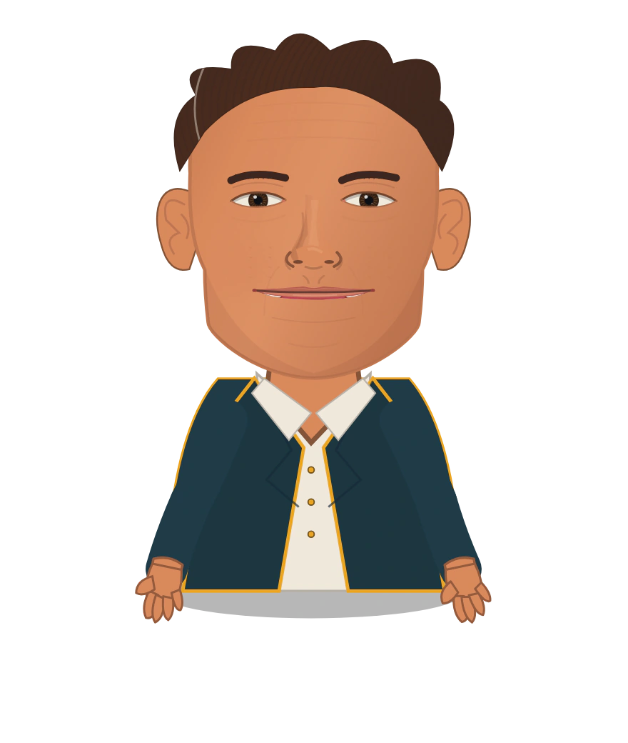 Illustrated Rex Vale cast design