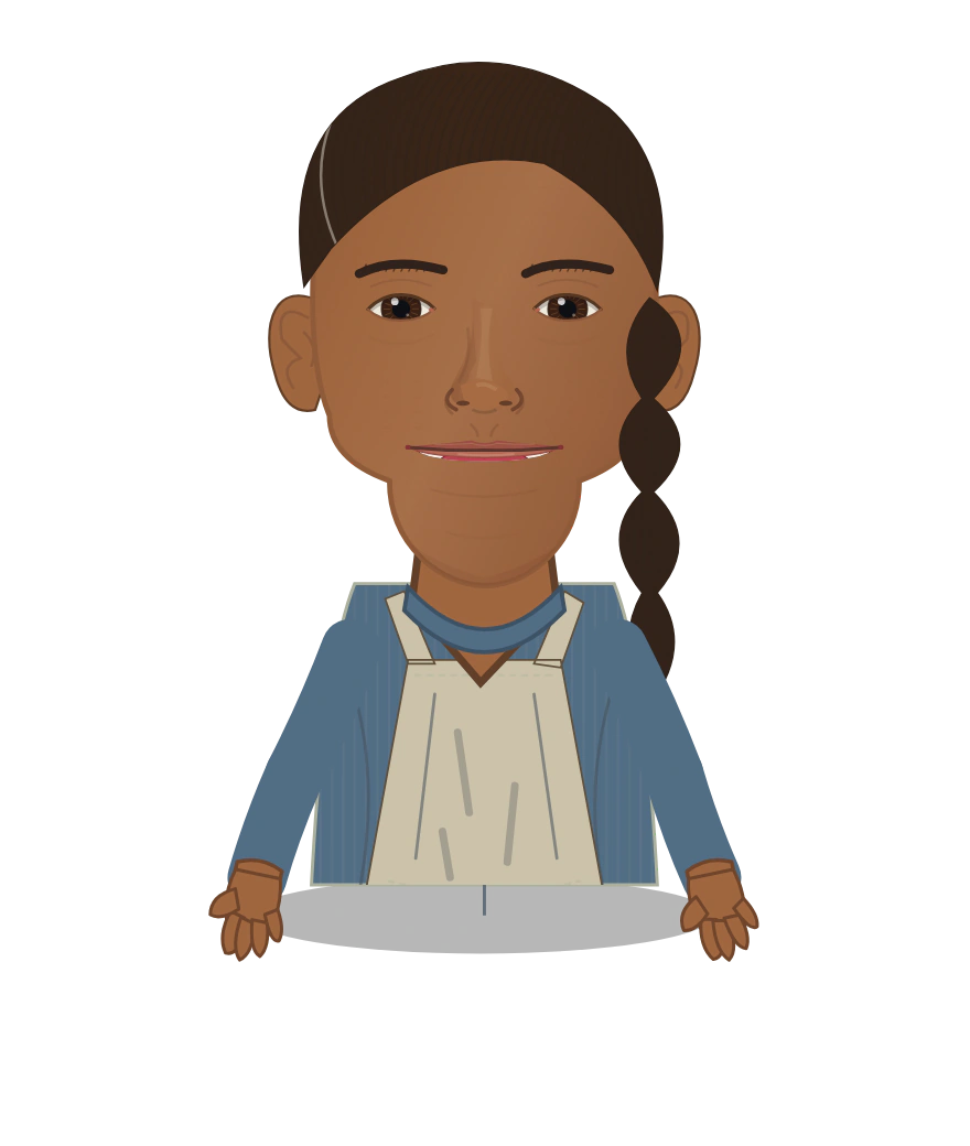 Illustrated Salma of the Painted Apse cast design