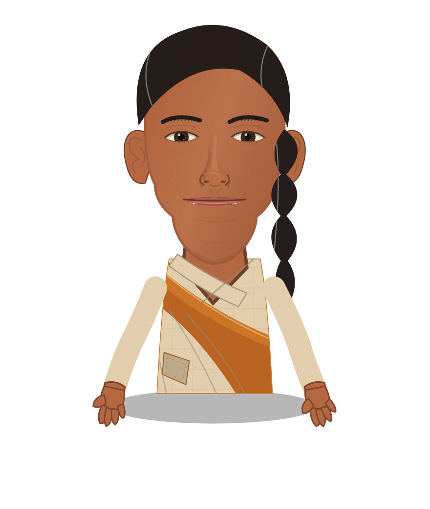 Illustrated Samira of Takshashila cast design
