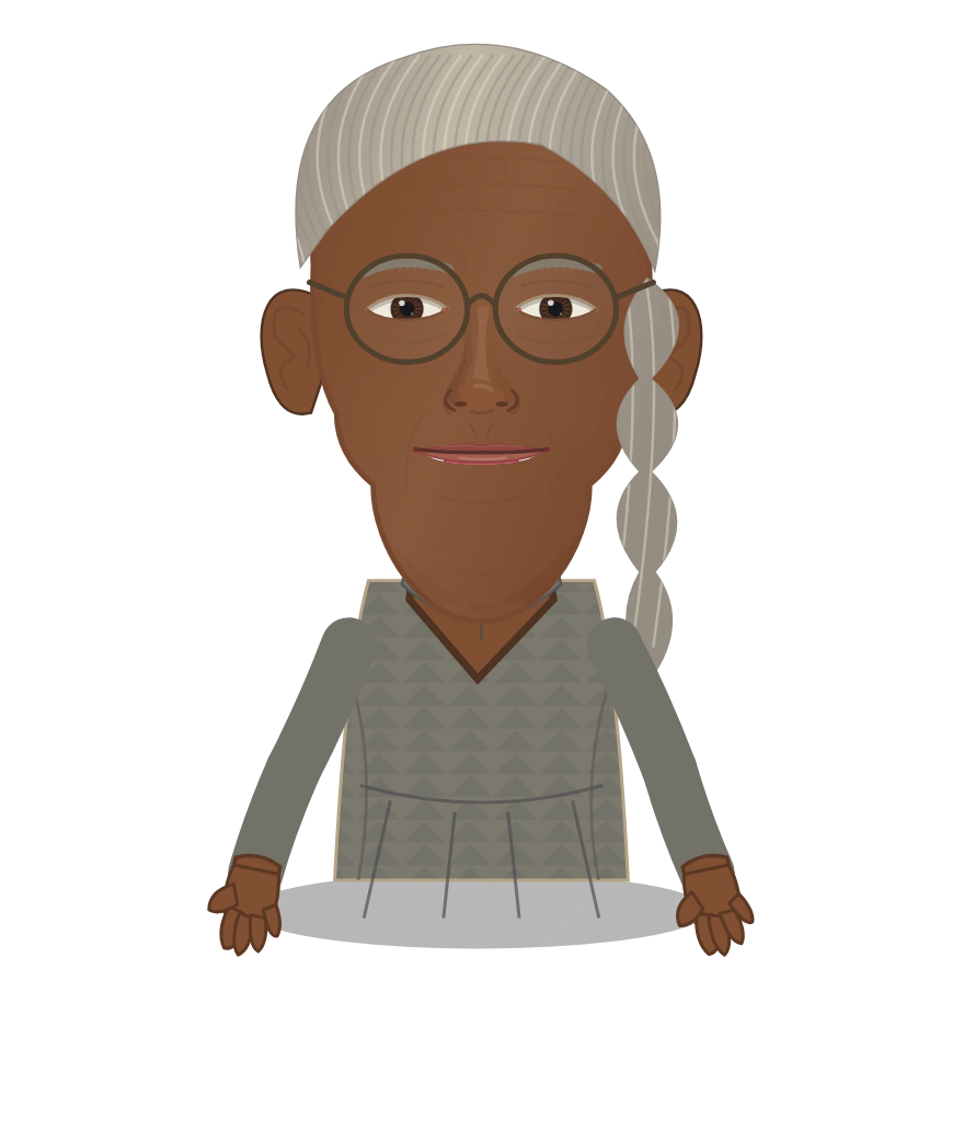 Illustrated Sojourner Truth cast design