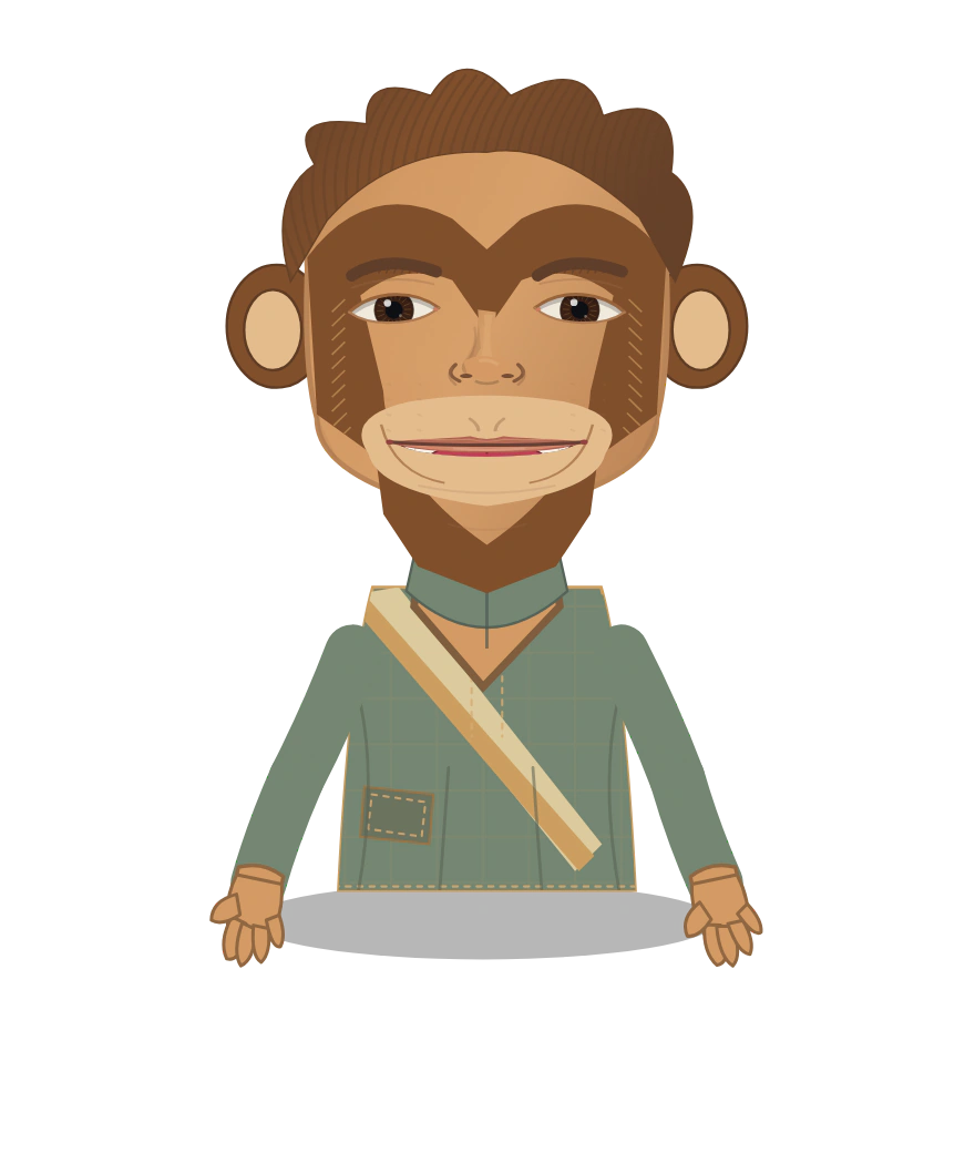 Illustrated Sun Wukong cast design