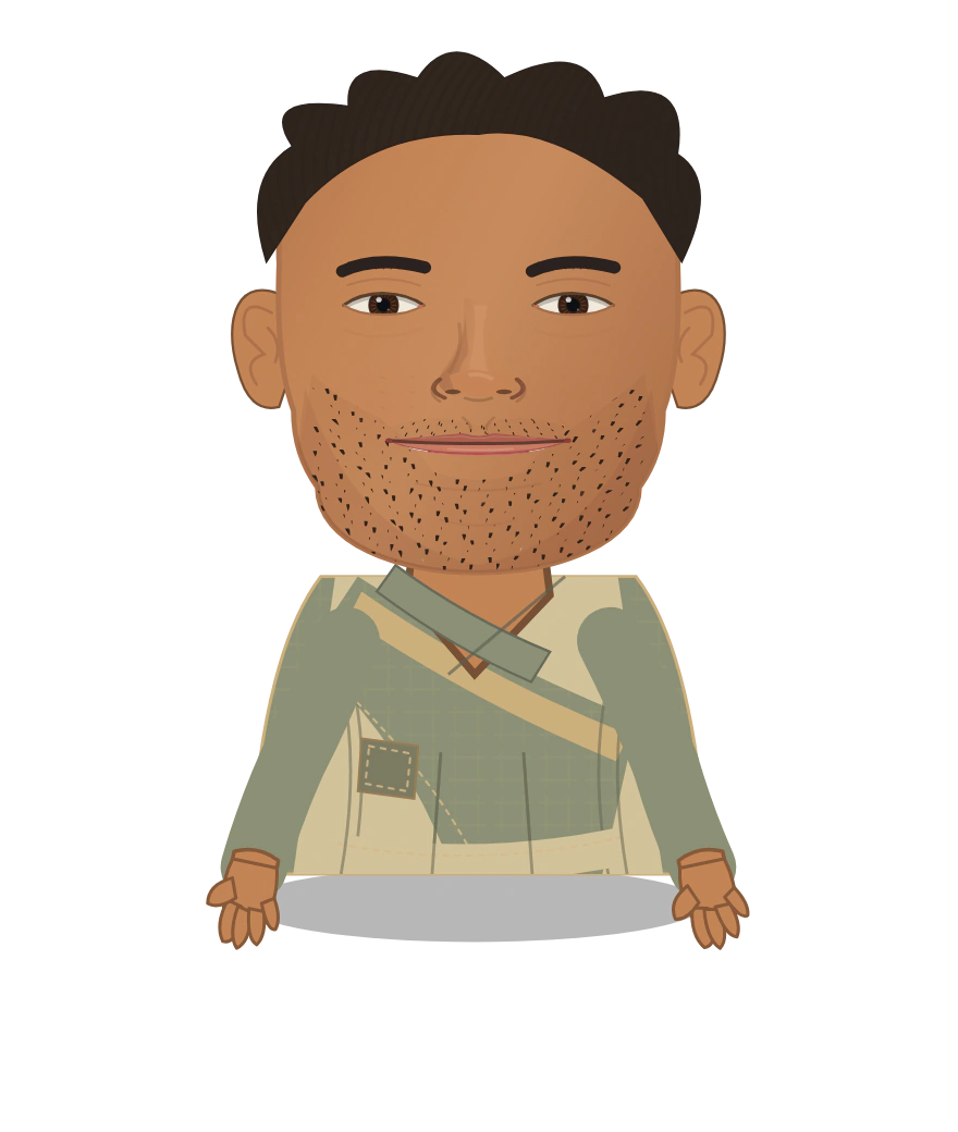 Illustrated Te Rangi Wayfinder cast design
