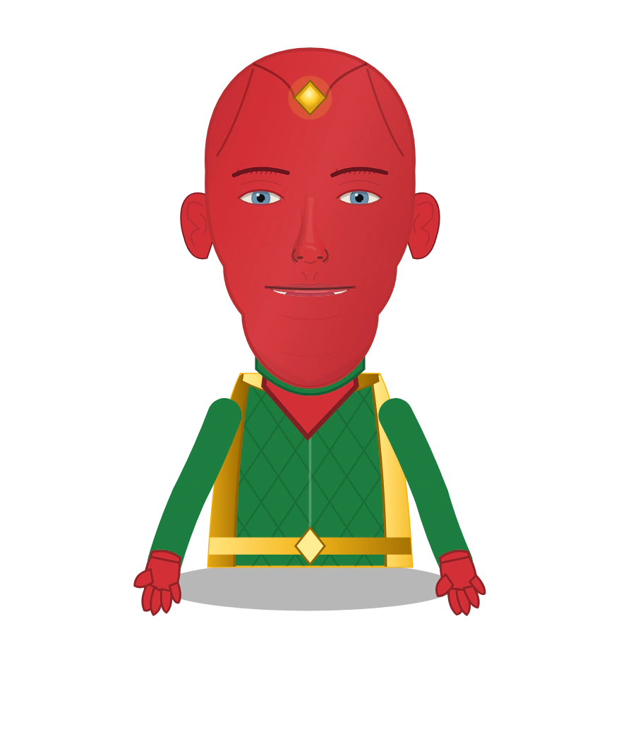 Illustrated Vision cast design