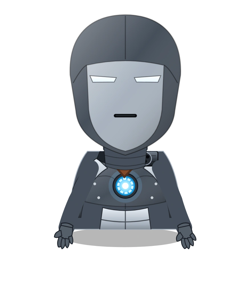 Illustrated War Machine cast design