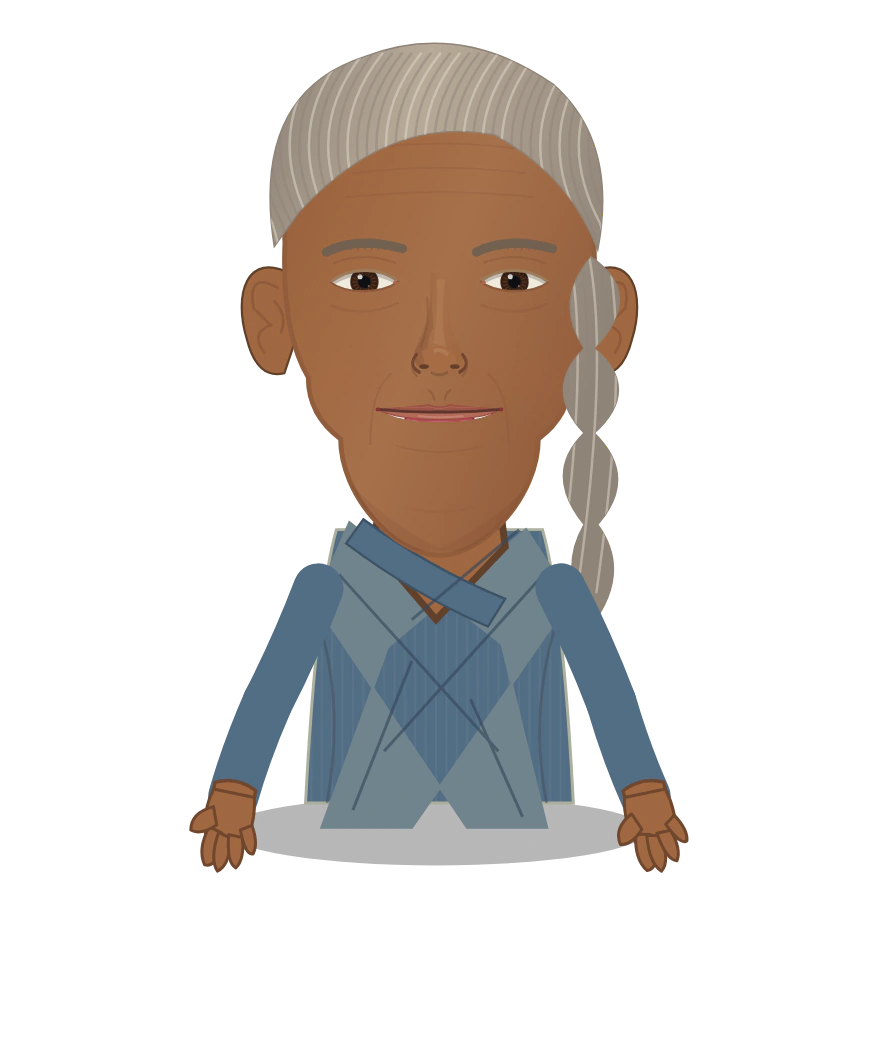 Illustrated Zainab of the Rebound Folios cast design