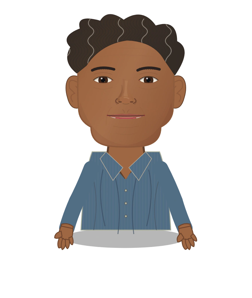 Illustrated Zora Neale Hurston cast design